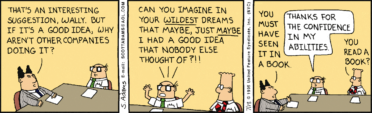 Dilbert Cartoon